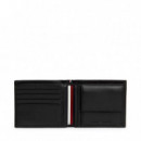 Cartera Plegable de Piel de Primera Calidad  TOMMY HILFIGER