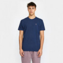 Camisetas Hombre Camiseta REVOLUTION 1364 Fla Navy Melange