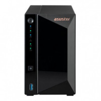 Unidad Nas ASUSTOR Tower 2 Hdd/ssd Disktation Cpu 1.4GHZ 4 Nucleos