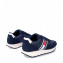 Apatillas Estilo Running Modern de ante  TOMMY HILFIGER