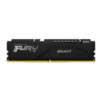 KINGSTON Memoria Fury Beast Black KF560C40BB-8 DDR5 8GB 6000MHZ CL40