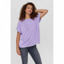 Blusas y Camisas Top NÜMPH Nudarlene Lilac Breeze