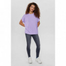 Blusas y Camisas Top NÜMPH Nudarlene Lilac Breeze