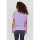 Blusas y Camisas Top NÜMPH Nudarlene Lilac Breeze