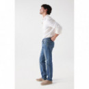 Vaqueros Hombre Vaqueros SALSA JEANS Slim Coolmax