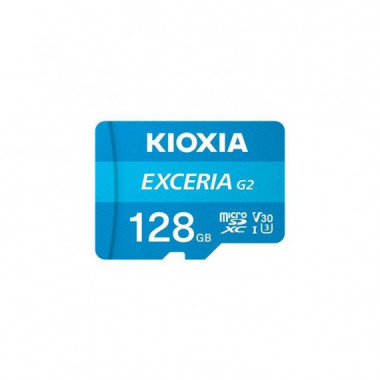 Memoria Micro Sd 128GB TOSHIBA KIOXIA Exceria G2 Hc C10 + Adaptador Sd