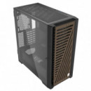 Caja Ordenador Gaming PHOENIX Artisan Noble Black Frontal Madera ATX