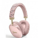 GUESS Auricular de Casco BLUETOOTH Gcube Rosa