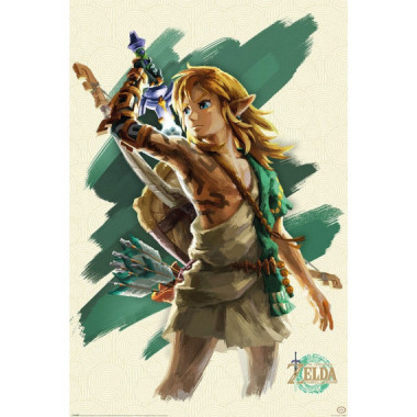 Póster The Legend Of Zelda Tears Of The Kingdom  PYRAMID
