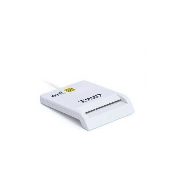 TOOQ Lector Tarjetas y Dni USB 2.0 TQR-210W Blanco