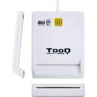 TOOQ Lector Tarjetas y Dni USB 2.0 TQR-210W Blanco