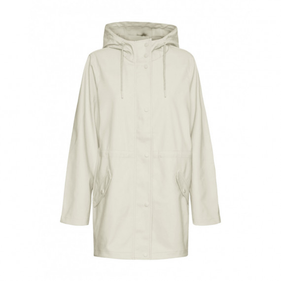 VERO MODA Chaquetas Mujer Chubasquero Malou Oatmeal