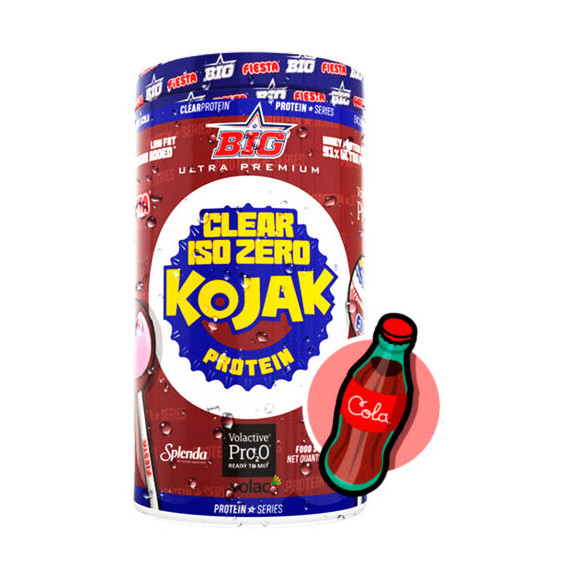 Clear Iso Zero Kojak® Cola Big - 750 Gr  BIG SUPPLEMENTS