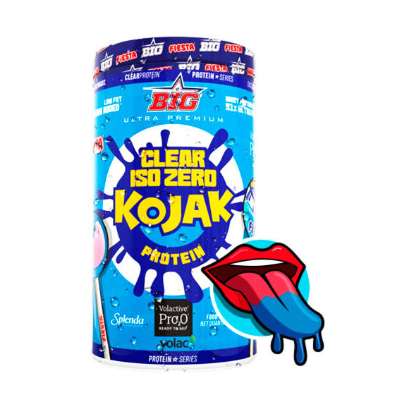 Clear Iso Zero Kojak® Mora "pintalenguas" Big - 750 Gr  BIG SUPPLEMENTS