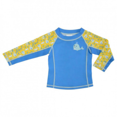 Camiseta Ballena con Proteccion UVA+50  ZOOCCHINI