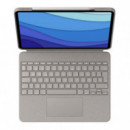 Funda con Teclado LOGITECH Combo Touch Ipad Pro 12,9" (5ª y 6ª Gen.)