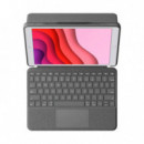 Funda con Teclado LOGITECH Combo Touch Ipad (7ª/8ª/9ª Gen.)