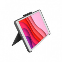 Funda con Teclado LOGITECH Combo Touch Ipad (7ª/8ª/9ª Gen.)