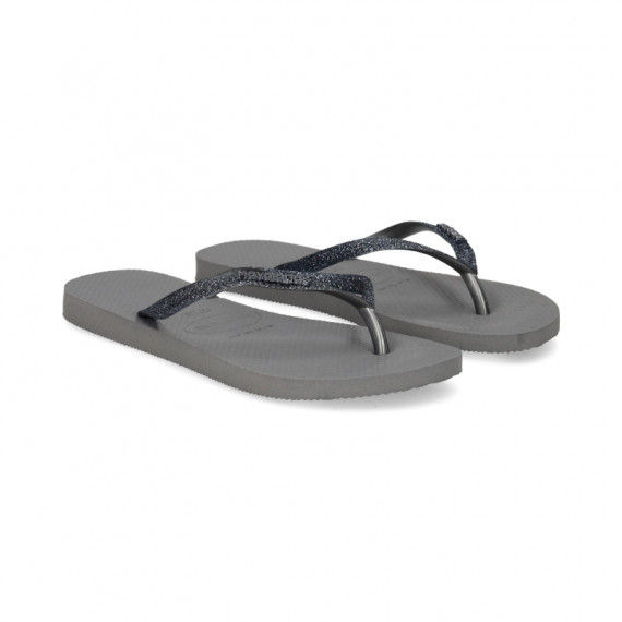 Havaiana Slim Gliter Gris  HAVAIANAS