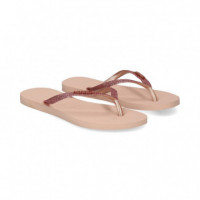 Havaiana Slim Gliter Rosa+rosa  HAVAIANAS