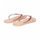 Havaiana Slim Gliter Rosa+rosa  HAVAIANAS