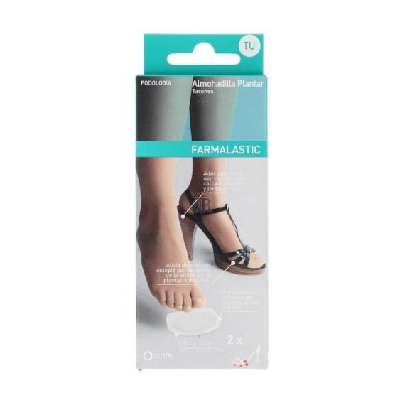 Farmalastic Almohadilla Tacones 2UNI Talla-unica  CINFA