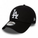 Gorra Cerrada NEW ERA la Dodgers Negra Stretch Fit