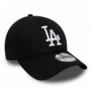 Gorra Cerrada NEW ERA la Dodgers Negra Stretch Fit