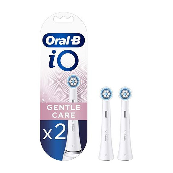 ORAL-B Pack 2 Repuestos Cepillo Gentle Care Blanco Io SW-2