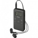 SANGEAN Radio Bolsillo Digital Pocket DT-140 Negro