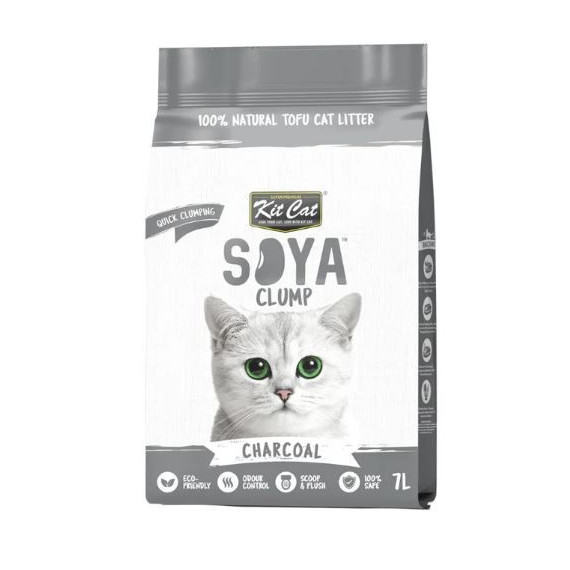 KIT CAT Arena Soyaclump Carbón 7 L