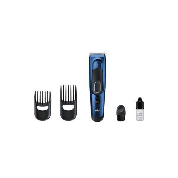 BRAUN Cortapelo HC5030 Recargable y con Cable Lavable Azul