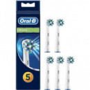 Braun ORAL-B Repuesto Cepillo Crossaction Pack de 5 EB50RB-5