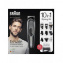 BRAUN Trimming MGK7321 10 en 1 Barba,pelo y Cuerpo Recargable Lavable