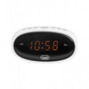 TREVI Reloj Despertador Digital Jumbo EC880 Blanco