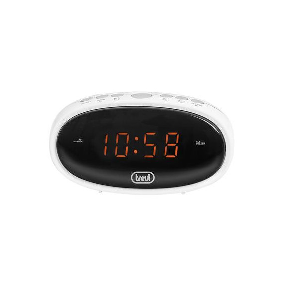 TREVI Reloj Despertador Digital Jumbo EC880 Blanco