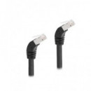 DELOCK Cable RJ45 Cat 6A Acodado 45º 1MTR Negro 80275