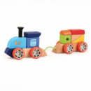 Juego de Trenes Apilables de Madera  TOPBRIGHT