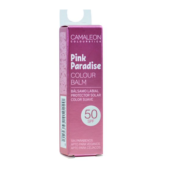 Camaleon Pink Paradise Balsamo Labial  50SPF  CAMALEON COSMETICS