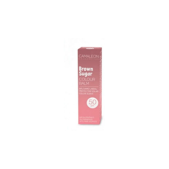 Camaleon Brown Sugar Balsamo Labial  50SPF  CAMALEON COSMETICS