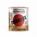 Barniz Titan Sintetico Decoracion Brillante Palisandro 0.250 Litros