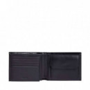 Cartera Smooth Trifold  CALVIN KLEIN