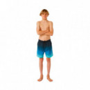 Bañador Fade Volley Kids  RIP CURL