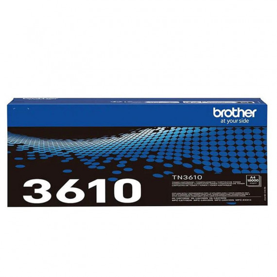 BROTHER Toner TN3610 Negro 18.000 Páginas