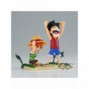 Figura Luffy y Nami One Piece World  BANPRESTO