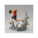 Figura Monkey D Luffy One Piece Senkozekkei  BANPRESTO