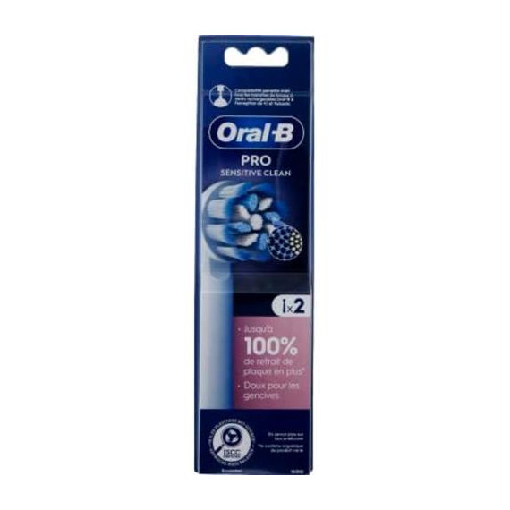 Oral B Repuesto Cepillo Pro Sensitive Clean Pack 2 EB60X-2 Blanco  ORAL-B