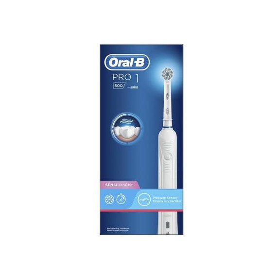 Oral B Cepillo Electrico PRO1 500 Blanco  ORAL-B