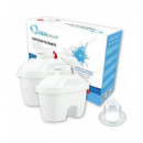 AQUANATUR Pack 2 Flitro para Brita TMFIL102+