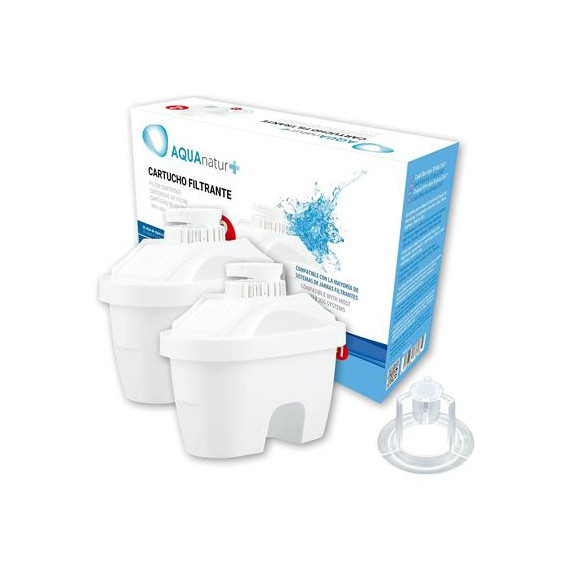 AQUANATUR Pack 2 Flitro para Brita TMFIL102+